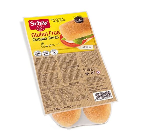 CIABATTA BREAD (200G) - GLUTEN FREE CIABATTA BREAD (200G) - GLUTEN FREE