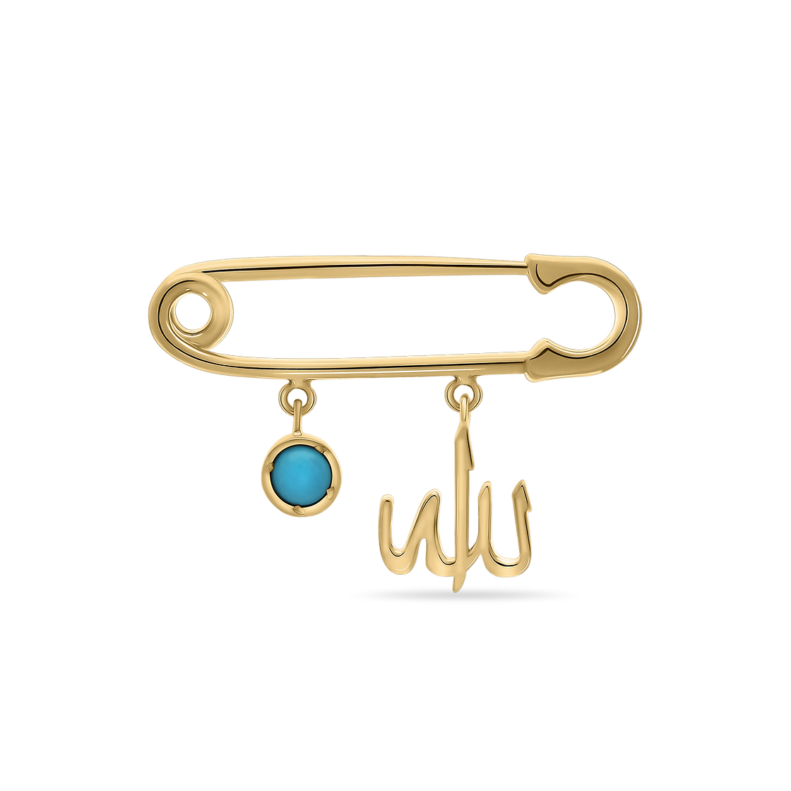 Allah Baby Pin | Yellow Gold