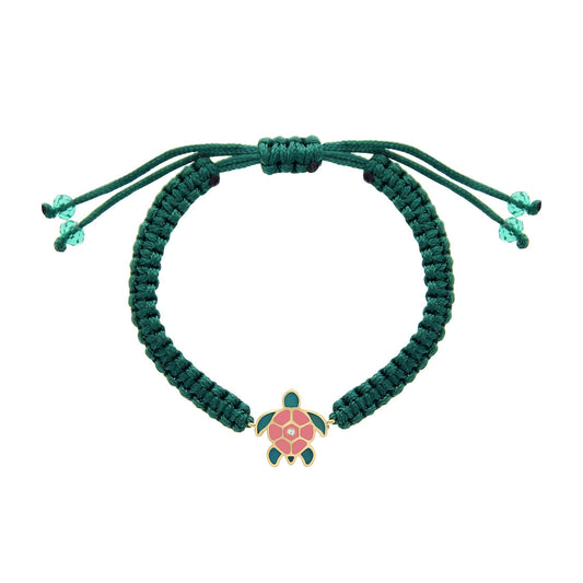 Turtle Diamond Bracelet | Enamel Collection