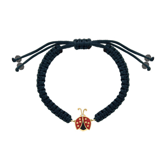 Little Ladybug Diamond Bracelet | Enamel Collection