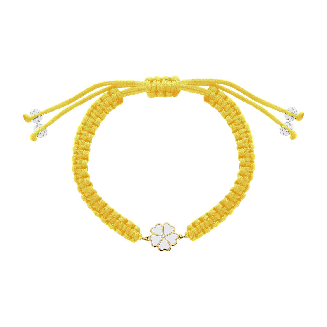 Lucky Clover Diamond Bracelet | Enamel Collection