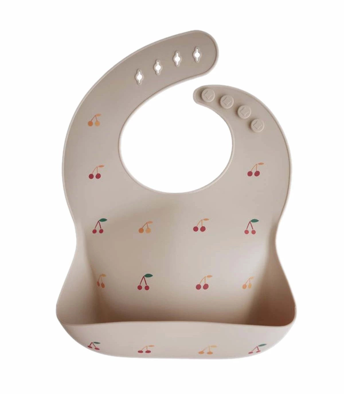 Silicone Baby Bib - Cherries - BambiniJO | Buy Online | Jordan