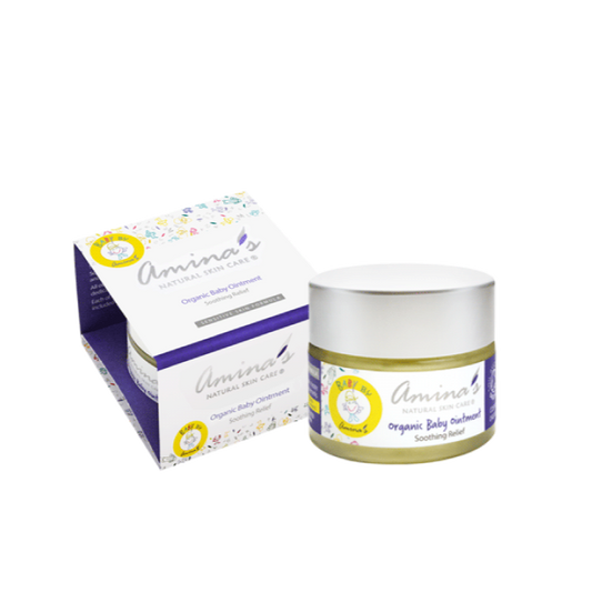 Amina's Organic Baby Nappy & Cradle Cap Ointment, 50ml — BambiniJO Jordan