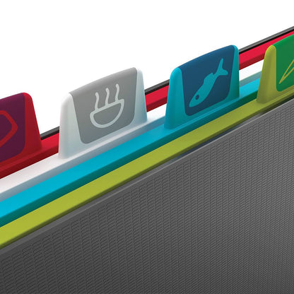 Joseph Joseph - Index™ Chopping Board Set | Grey |  Large