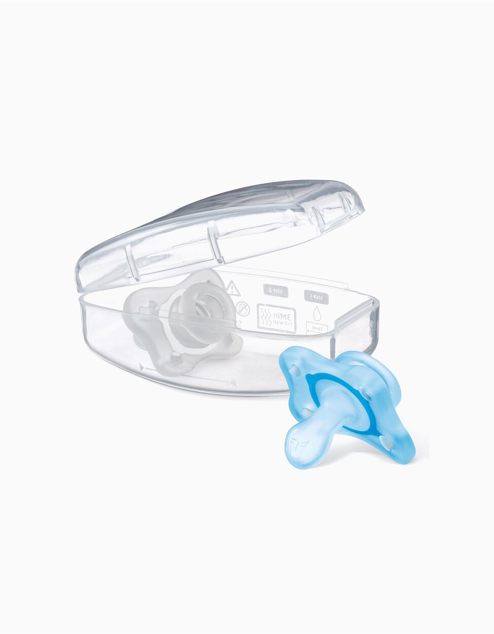 Chicco - Silicone Mini Soft Soother 0-2m - 2 pcs Chicco - Silicone Mini Soft Soother 0-2m - 2 pcs