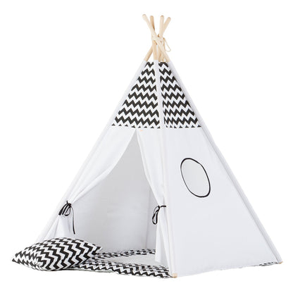 Wigiwama - Black Chevron Teepee - BambiniJO | Buy Online | Jordan