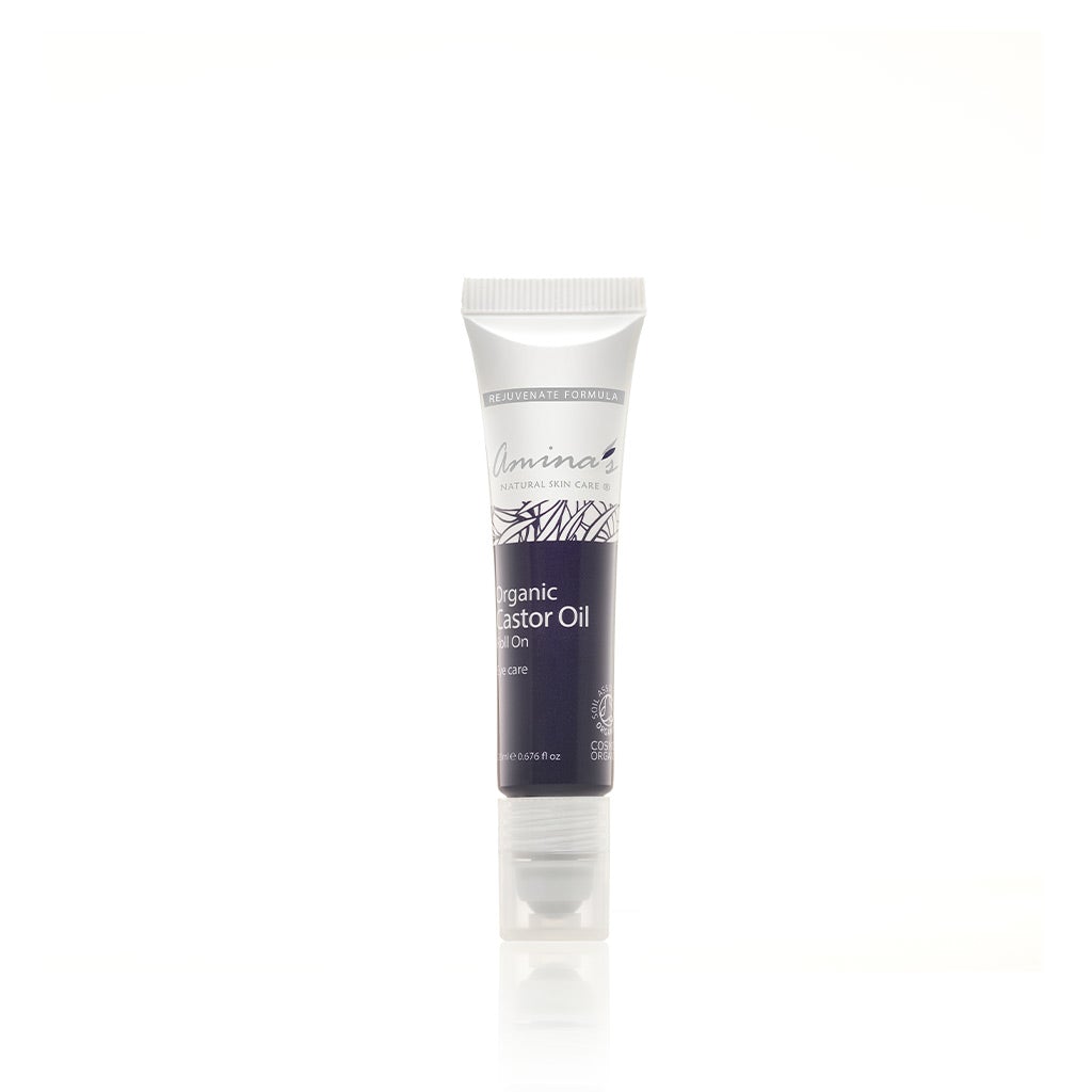 Amina's Organic Castor Oil Roll On 20ml Amina's Organic Castor Oil Roll On 20ml