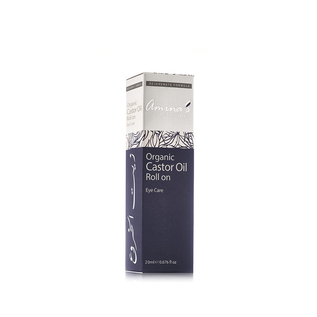 Amina's Organic Castor Oil Roll On 20ml Amina's Organic Castor Oil Roll On 20ml
