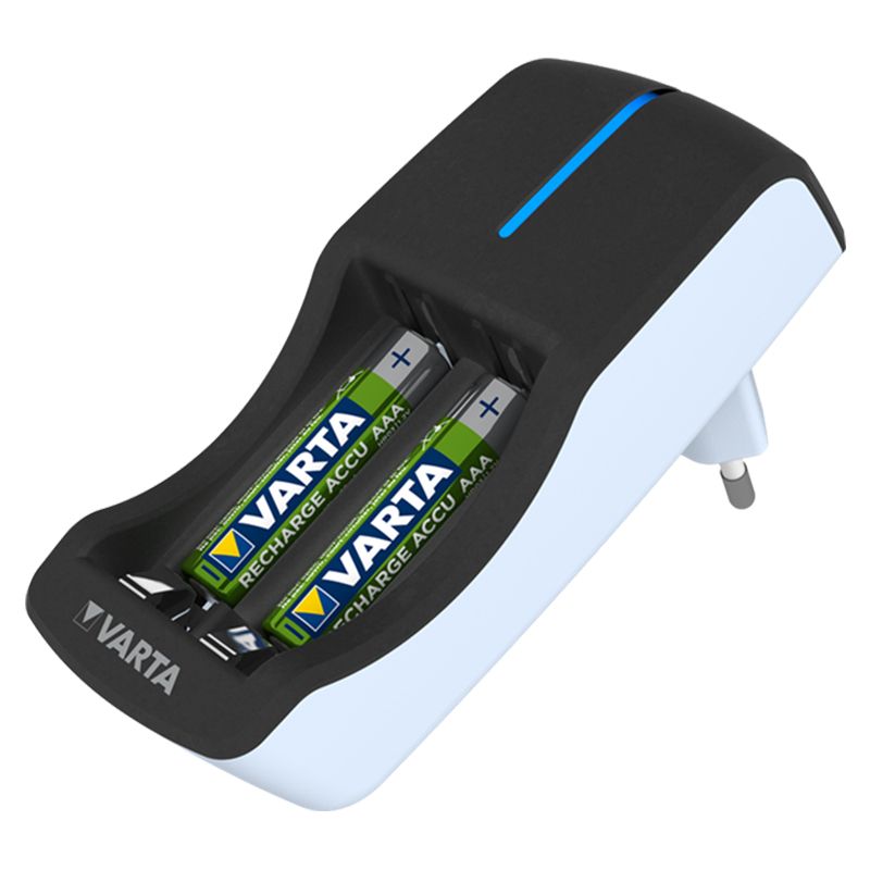 VARTA Mini Battery Charger AAA | with 2 AAA VARTA Mini Battery Charger AAA | with 2 AAA