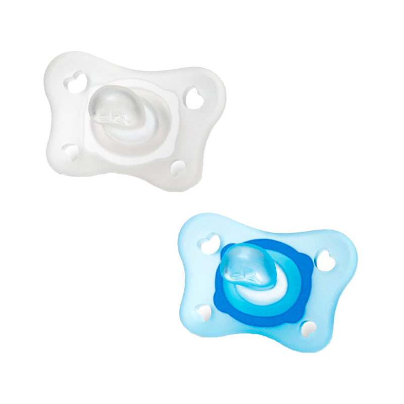Chicco - Silicone Mini Soft Soother 0-2m - 2 pcs - BambiniJO | Buy Online | Jordan