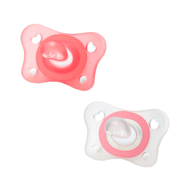 Chicco - Silicone Mini Soft Soother 2-6m - 2 pcs - BambiniJO | Buy Online | Jordan