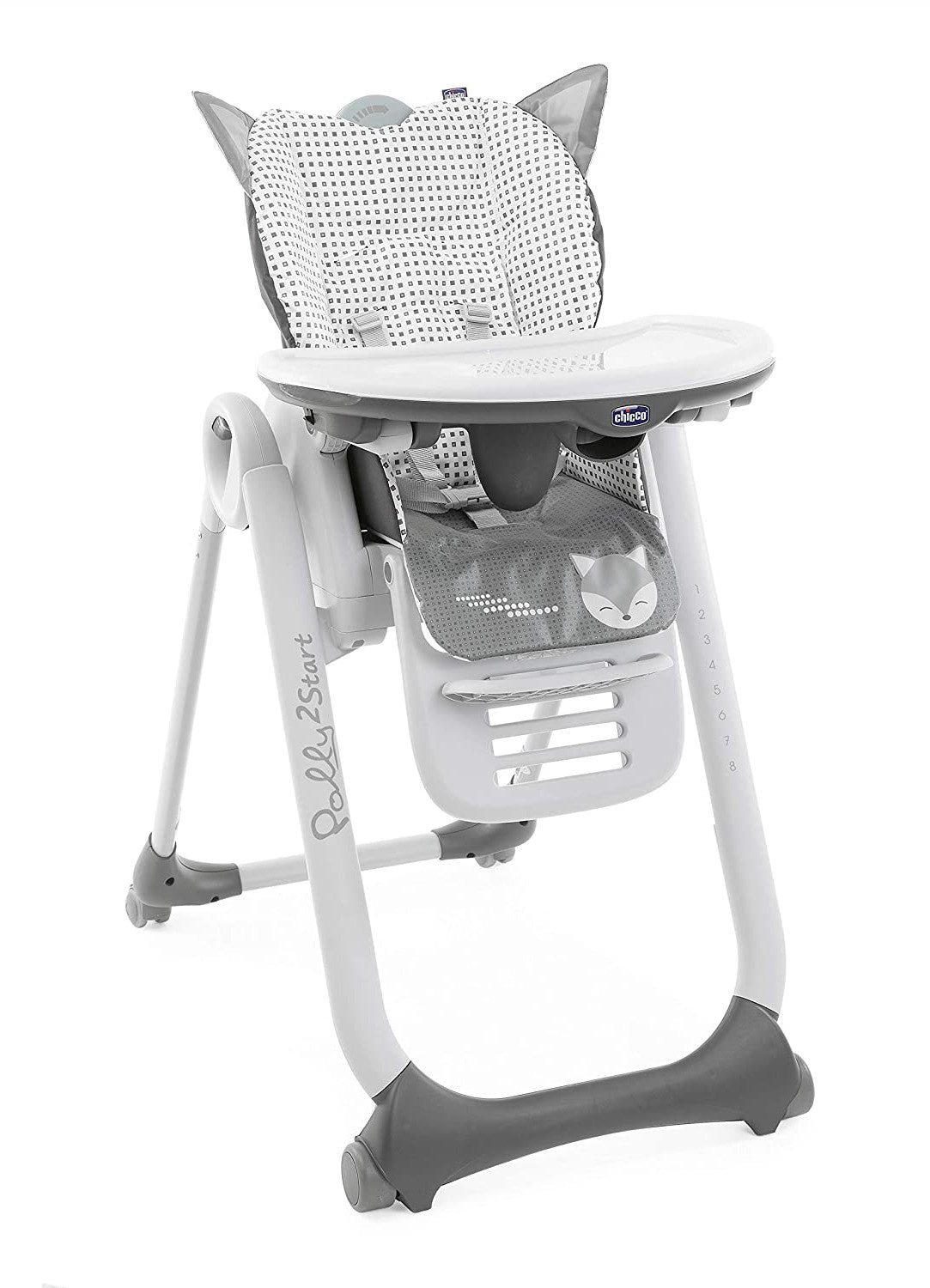 Chicco Polly 2 Start Highchair Foxy Chicco Polly 2 Start Highchair Foxy
