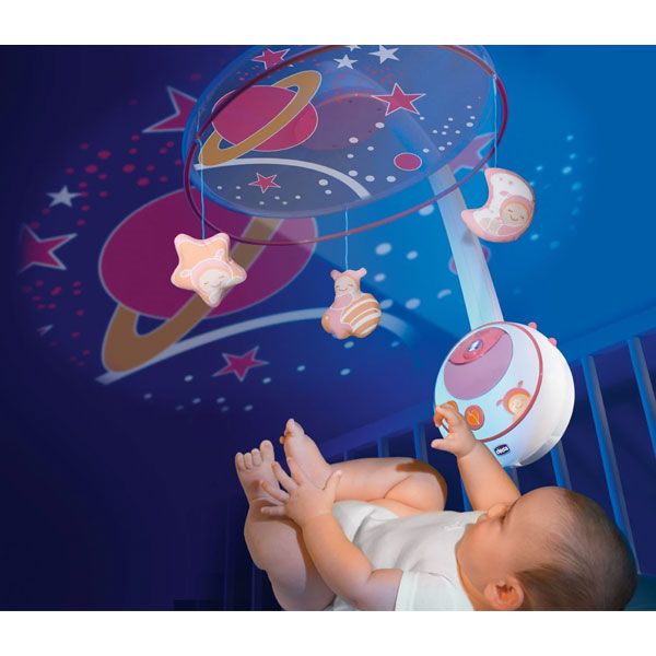 Chicco - Magic Star Cot Mobile - Pink - BambiniJO | Buy Online | Jordan