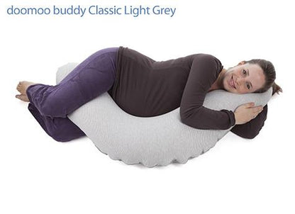doomoo - Buddy - Classic Grey | One Organic Pillow, all the needs - BambiniJO | Buy Online | Jordan