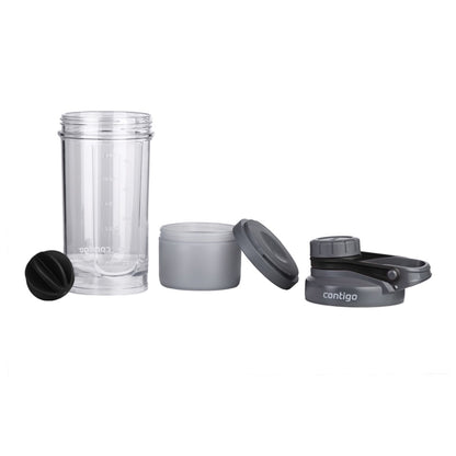Contigo Shake & Go Fit Protein Shaker With Compartment | 650ml, Black - BambiniJO | Buy Online | Jordan