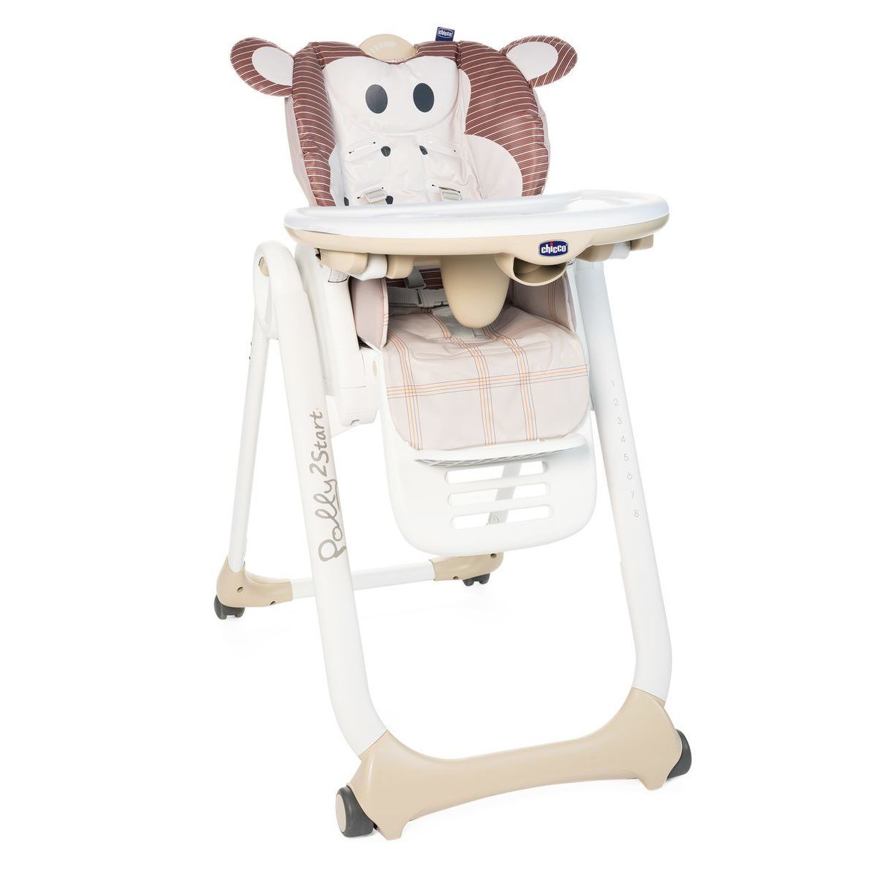 Chicco Polly 2 Start Highchair Monkey - BambiniJO | Buy Online | Jordan