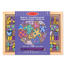 Load image into Gallery viewer, Melissa &amp; Doug Created by Me! Butterfly Beads Wooden Bead Kit 4Y+ - BambiniJO | Buy Online | Jordan