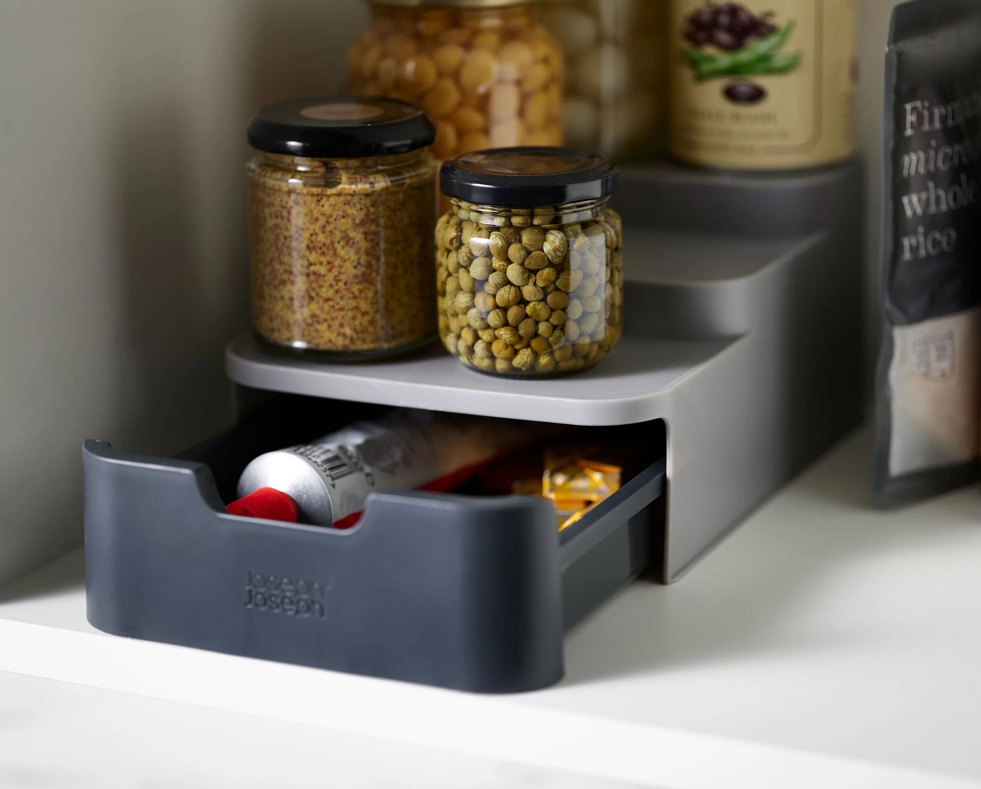 Joseph Joseph - CupboardStore™ Compact Tiered Organiser Joseph Joseph - CupboardStore™ Compact Tiered Organiser