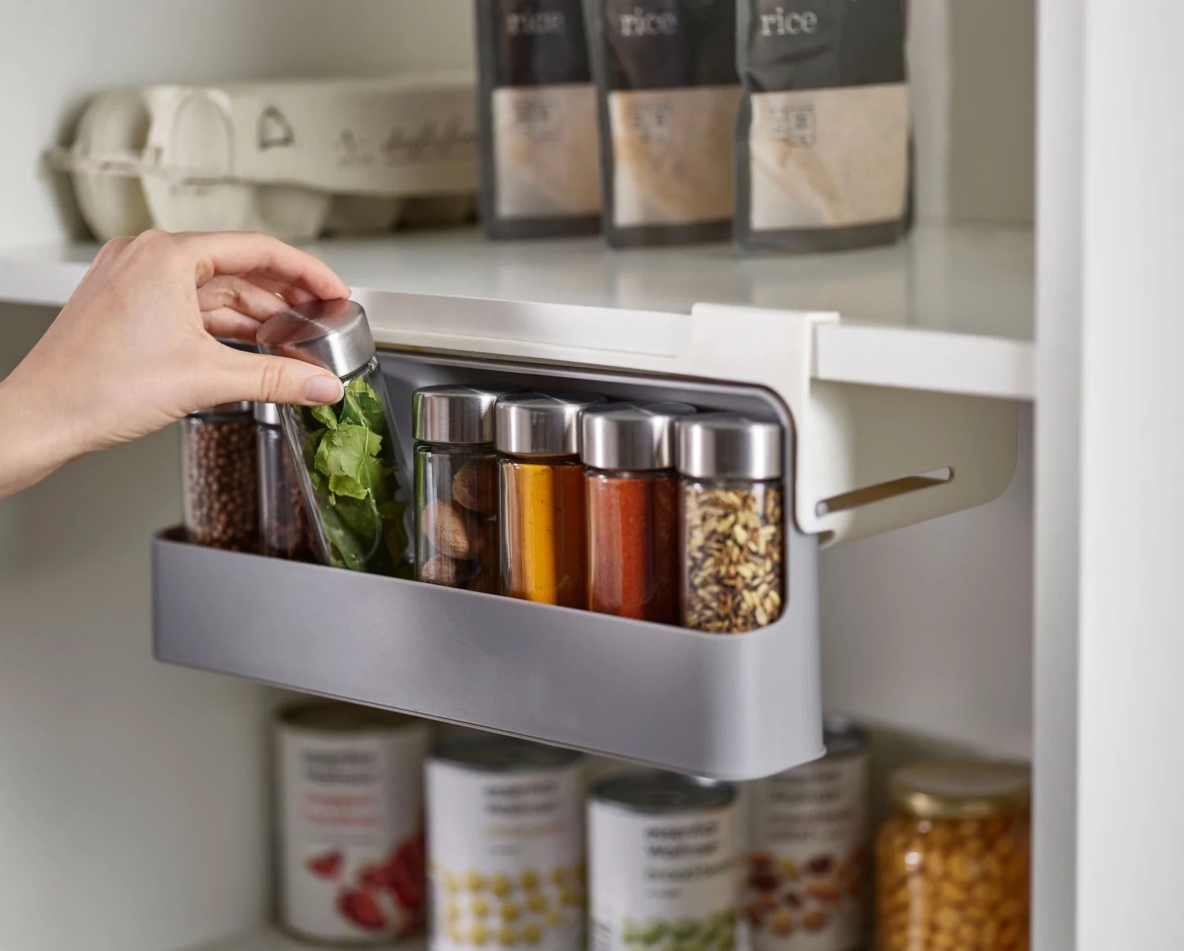 Joseph Joseph - CupboardStore™ Under-shelf Spice Rack Joseph Joseph - CupboardStore™ Under-shelf Spice Rack