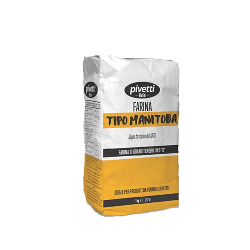Soft Wheat Flour Manitoba Type 0 1kg Soft Wheat Flour Manitoba Type 0 1kg