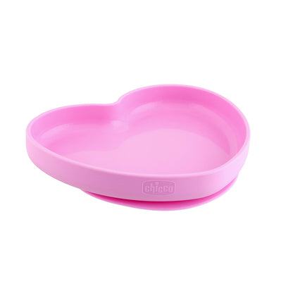 Chicco - Silicone Heart Shaped Suction Plate 9m+ - BambiniJO | Buy Online | Jordan