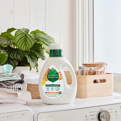 Seventh Generation - Natural Liquid Laundry Detergent | Citrus | 1.3 L