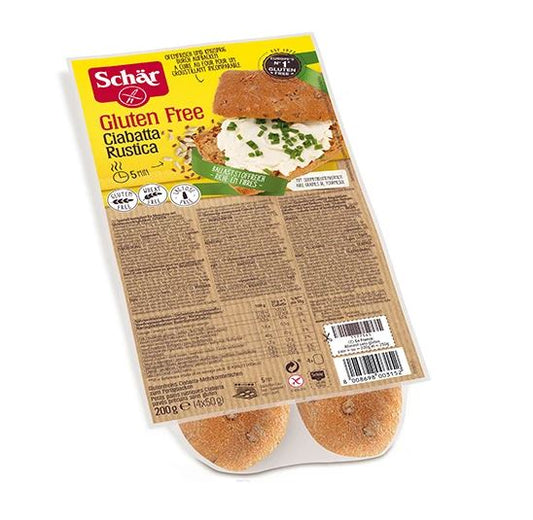 CIBATTINE RUSTICHE BREAD (200G) - GLUTEN FREE - BambiniJO