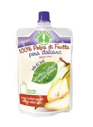 PEAR PULP PUREE (100G) - BambiniJO