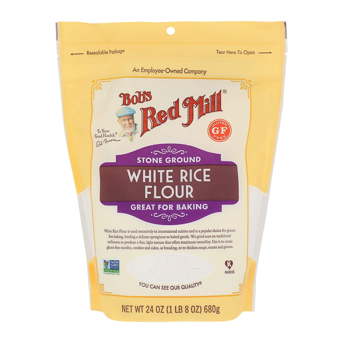 White Rice Flour | Gluten Free | 680g White Rice Flour | Gluten Free | 680g