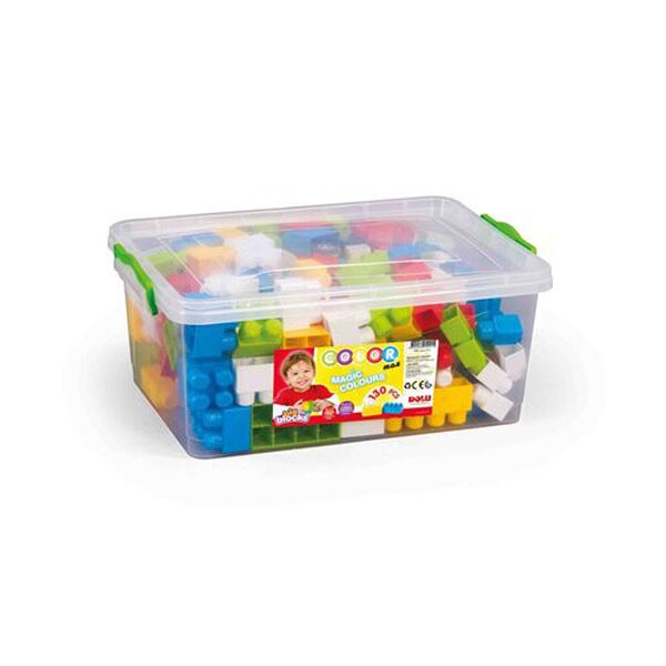 Dolu - PLASTIC BOX 130 BLOCKS - BambiniJO | Buy Online | Jordan