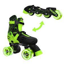 Yvolution - Neon Combo Skates 2-in-1 Green | 3-6 Years - BambiniJO | Buy Online | Jordan