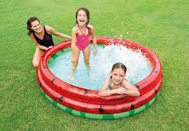 Intex - Watermelon Pool, 168cm X 38cm - BambiniJO | Buy Online | Jordan