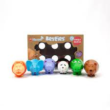 Micador - Jr. Besties Marker Mates - Jungle, Pack of 6 Micador - Jr. Besties Marker Mates - Jungle, Pack of 6