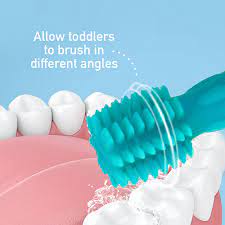 Silicone Self Training 360 Degree Toothbrush — BambiniJO Jordan