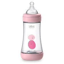 Chicco - Perfect5 Silicone Bottle 240ml Medium Flow 0m+ - BambiniJO | Buy Online | Jordan