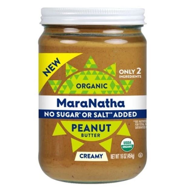 ORGANIC CREAMY PEANUT BUTTER NO SALT OR SUGAR ADDED (454G) - BambiniJO | Buy Online | Jordan