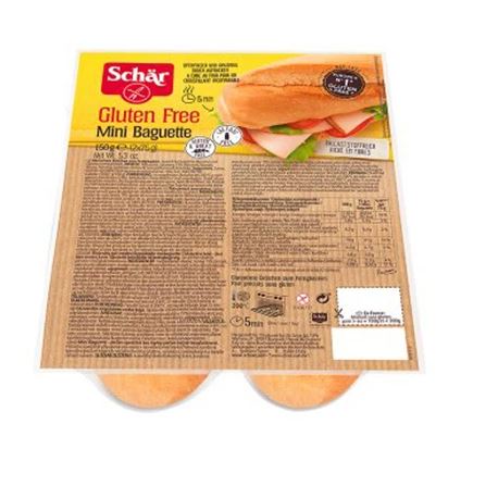 MINI BAGUETTE DUO (150G) - GLUTEN FREE - BambiniJO