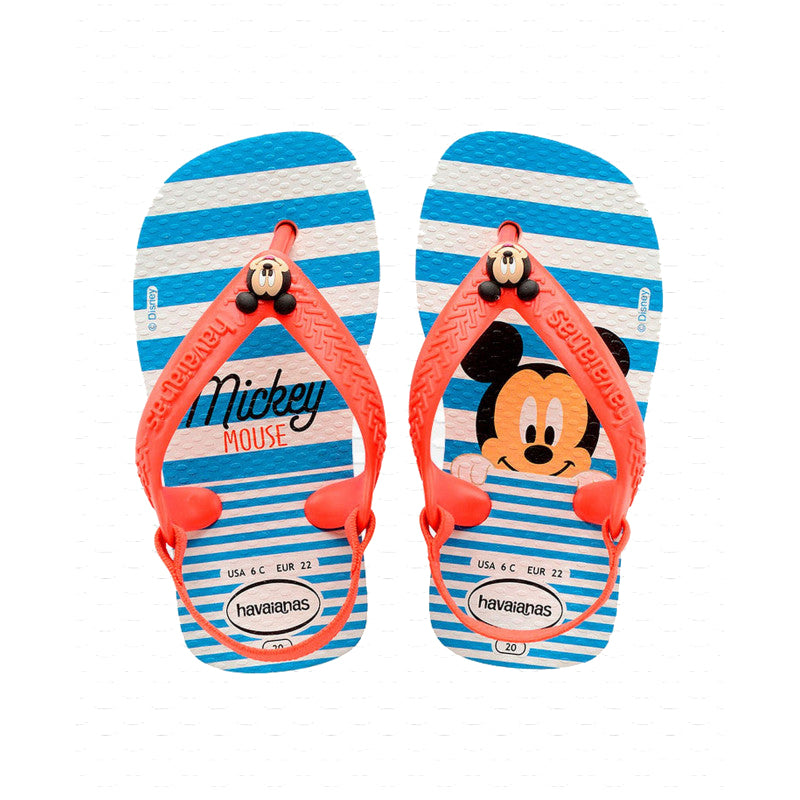 Havaianas - BABY DISNEY CLASSICS II WHITE/STRAWBERRY Havaianas - BABY DISNEY CLASSICS II WHITE/STRAWBERRY