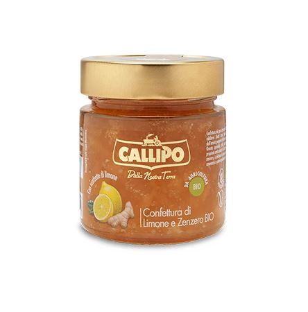 ORGANIC LEMON & GINGER JAM (280G) - BambiniJO