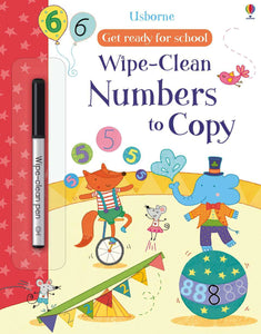Wipe-clean numbers to copy - BambiniJO