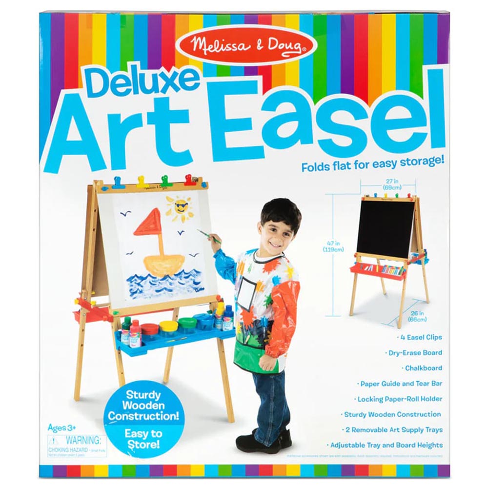 Melissa & Doug - Double-Sided Wooden Art Easel Melissa & Doug - Double-Sided Wooden Art Easel
