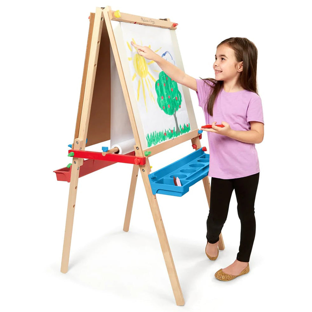 Melissa & Doug - Double-Sided Wooden Art Easel Melissa & Doug - Double-Sided Wooden Art Easel