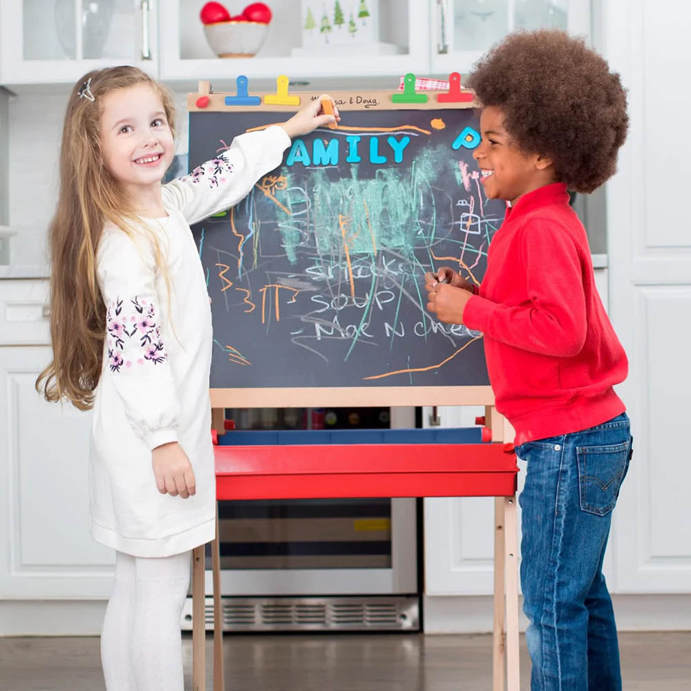 Melissa & Doug - Double-Sided Wooden Art Easel Melissa & Doug - Double-Sided Wooden Art Easel