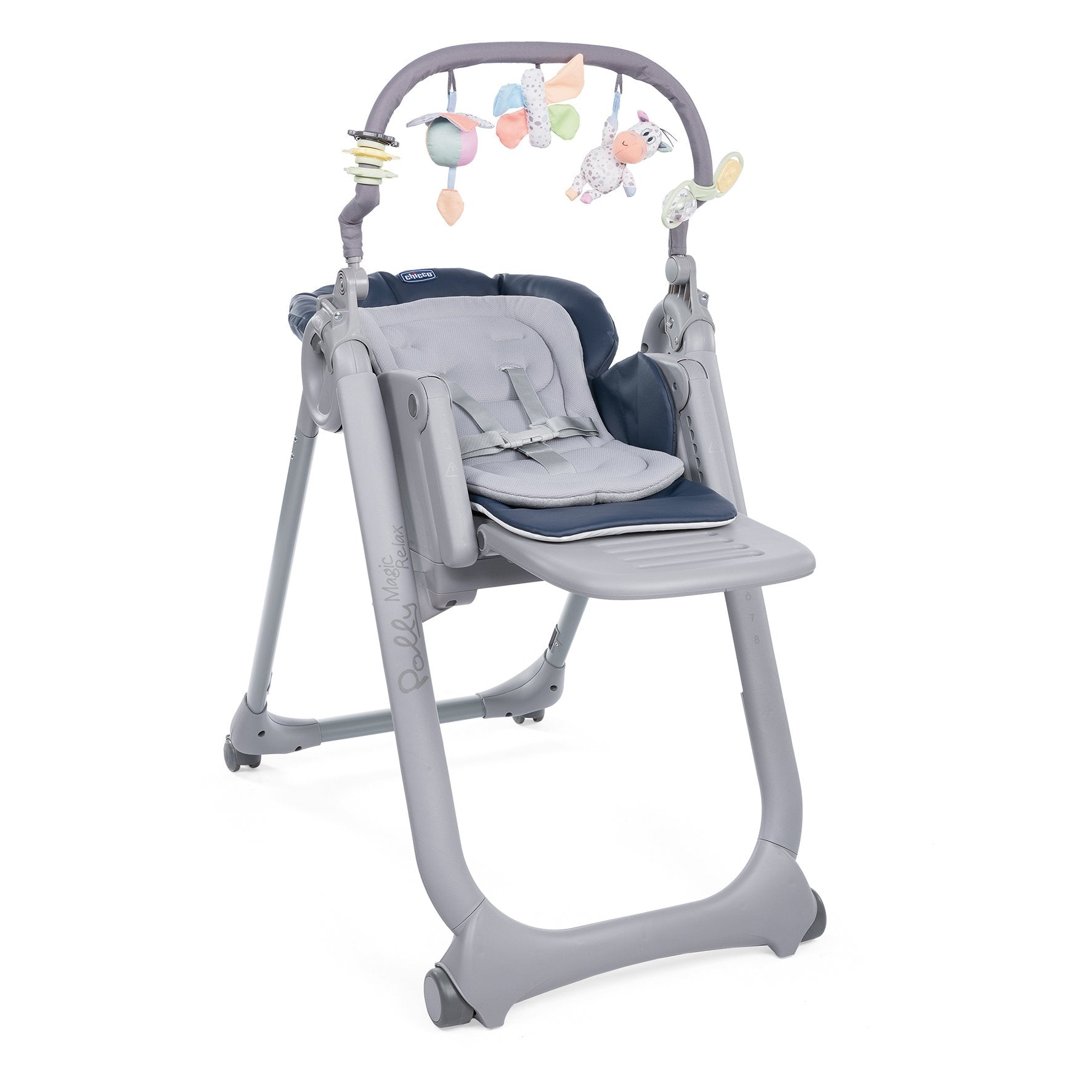 Chicco Polly Magic Relax Highchair INDIA INK - BambiniJO | Buy Online | Jordan