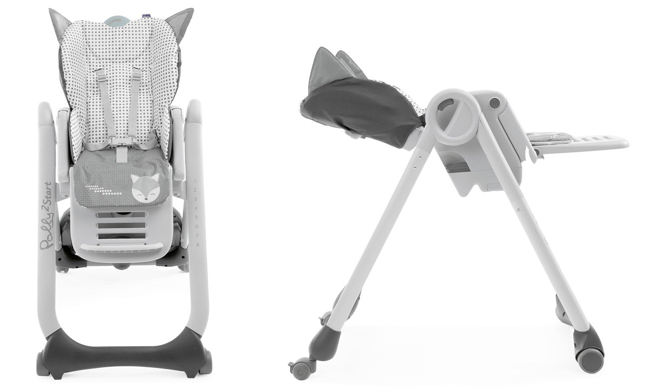 Chicco Polly 2 Start Highchair Foxy Chicco Polly 2 Start Highchair Foxy