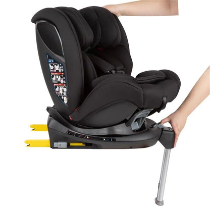 Bebe Confort - EvolveFix 360 Car Seat - Night Black | 0-12 Years