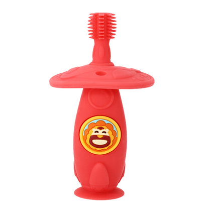 Silicone Self Training 360 Degree Toothbrush - BambiniJO | Buy Online | Jordan