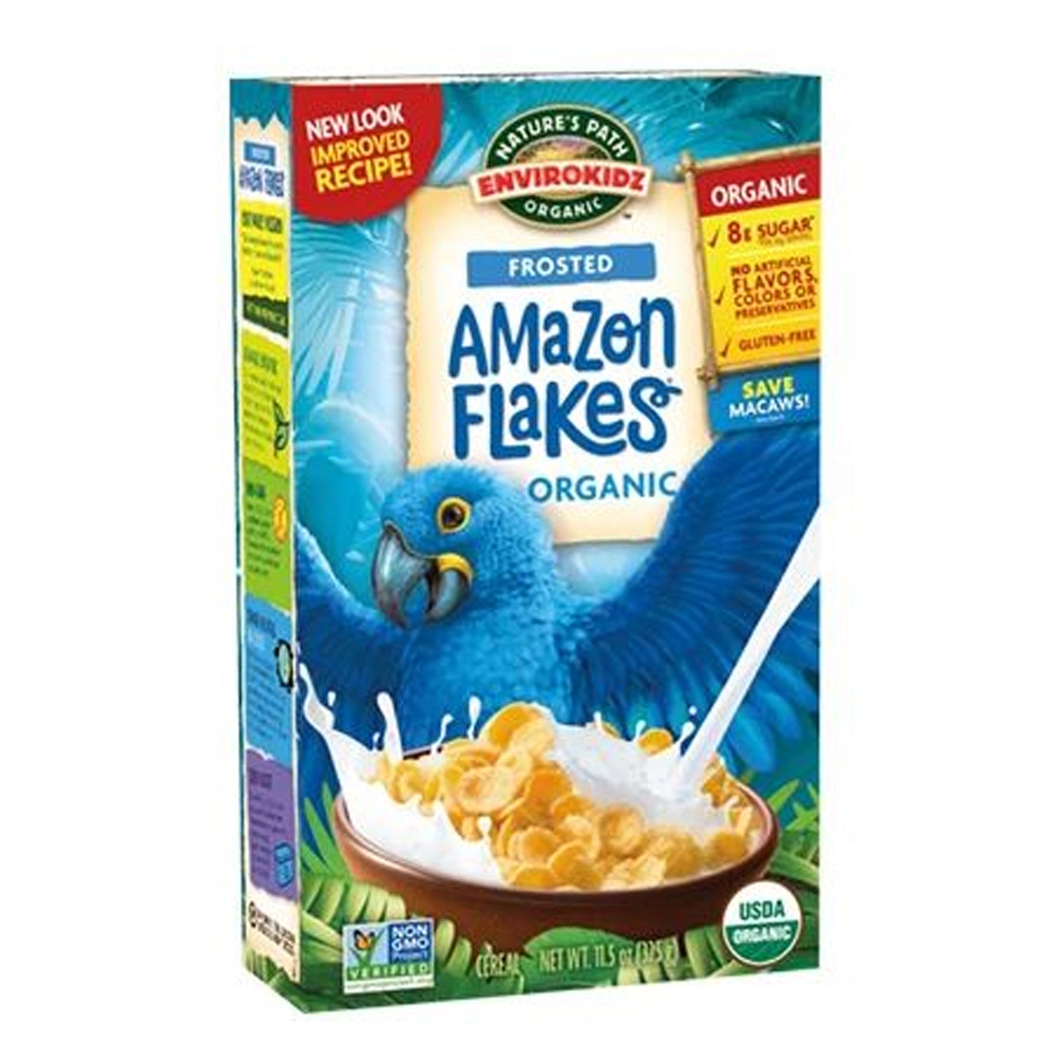 ORGANIC AMAZON FROSTED CORN FLAKES (400G) - Gluten Free ORGANIC AMAZON FROSTED CORN FLAKES (400G) - Gluten Free