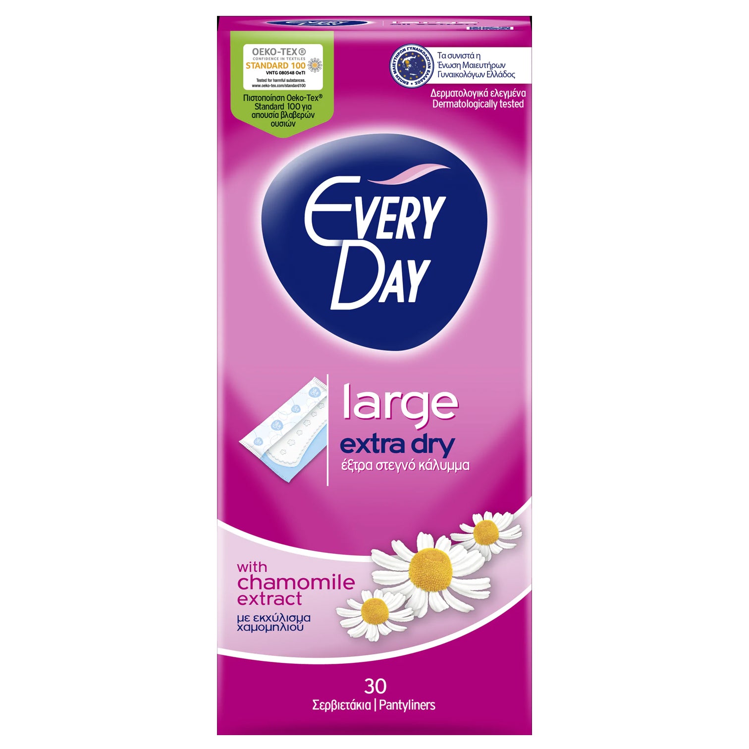 EVERYDAY EXTRA DRY LARGE 30 PCS EVERYDAY EXTRA DRY LARGE 30 PCS