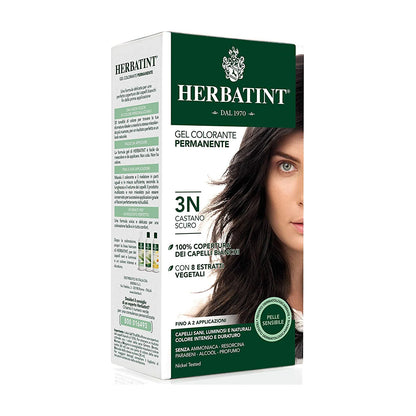 Pregnancy Safe AMONIA FREE "Hair Color" - 3N Dark Chestnut 150ml - BambiniJO | Buy Online | Jordan